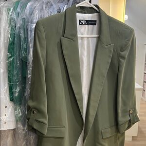 Zara women’s Sage Green Blazer